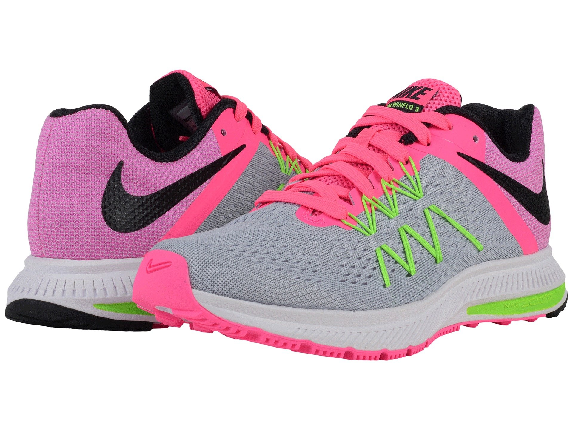 1611 Nike Air Zoom Winflo 3 Shield Women's Training Running Shoes